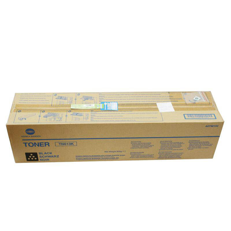 柯尼卡美能达(KONICA MINOLTA) 原装碳粉TN613K 约45000页 适用柯尼卡美能达bizhub C552/C652 黑色