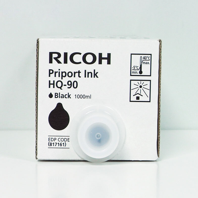 理光(Ricoh) 黑油墨HQ90 适用理光HQ9000 1升/支 单支价格