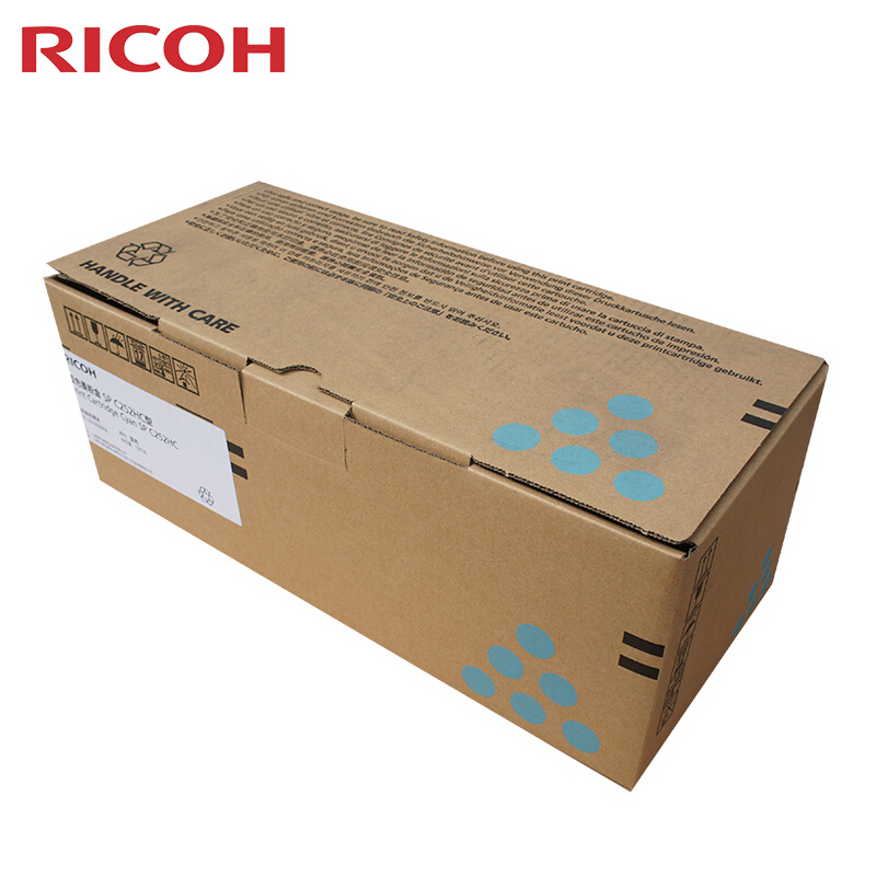 理光(RICOH)蓝色原装大容量碳粉墨粉盒SP C252HC型 适用理光SP C252SF/252DN