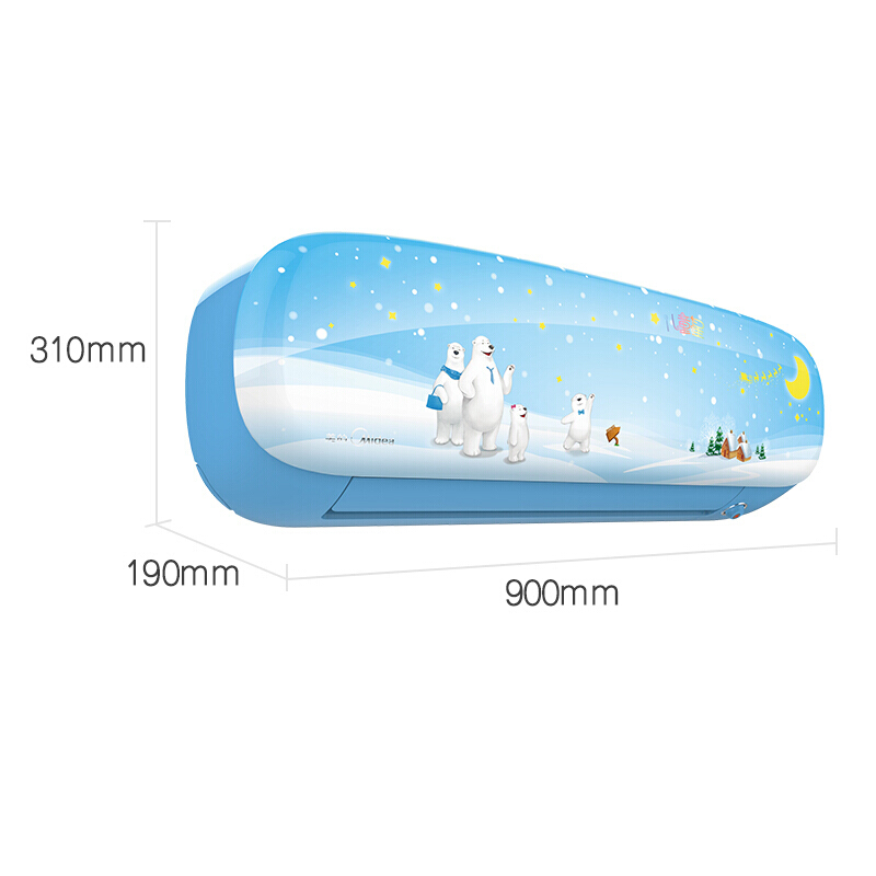 美的(Midea)KFR-26GW/WEAB2大1匹儿童星 变频空调