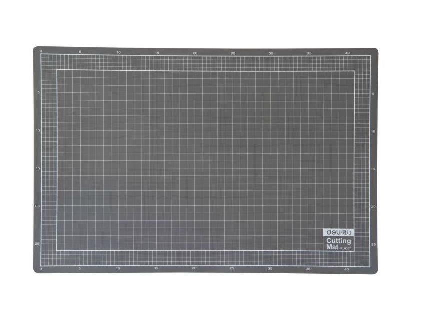 得力9358切割垫板/A2切割板 高品质pvc裁纸板 自愈合功能持久耐用