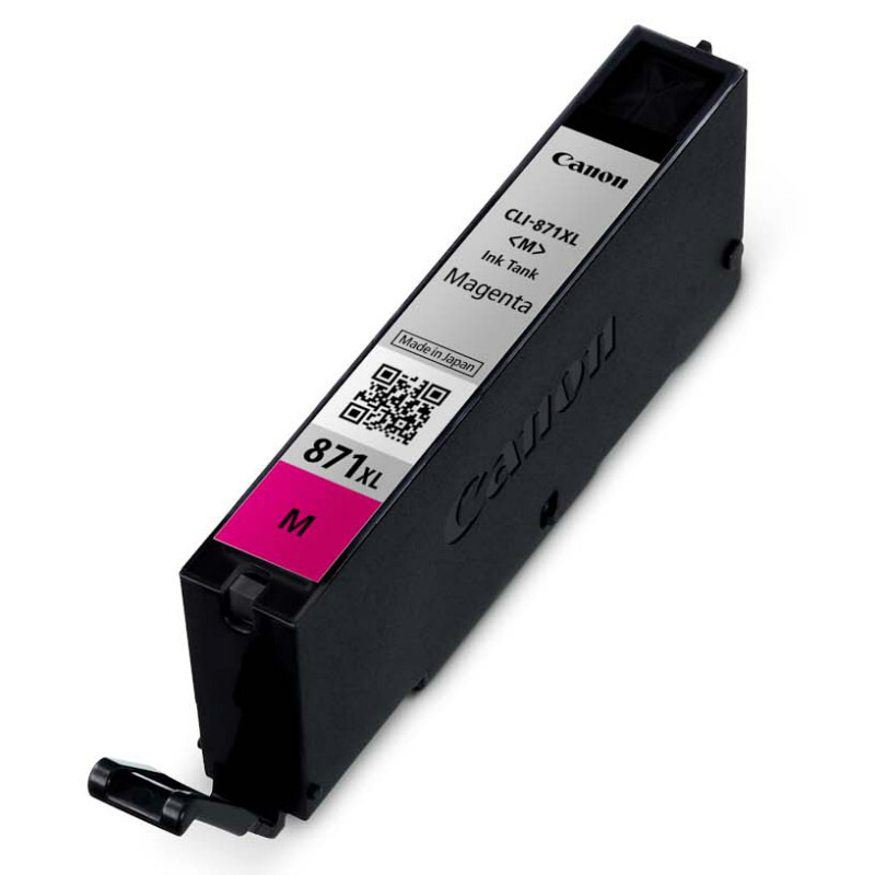 佳能(Canon)CLI-871XL M原装加大容量品红色墨盒 适用佳能MG7780MG6880MG5780TS9080TS8080TS6080TS5080