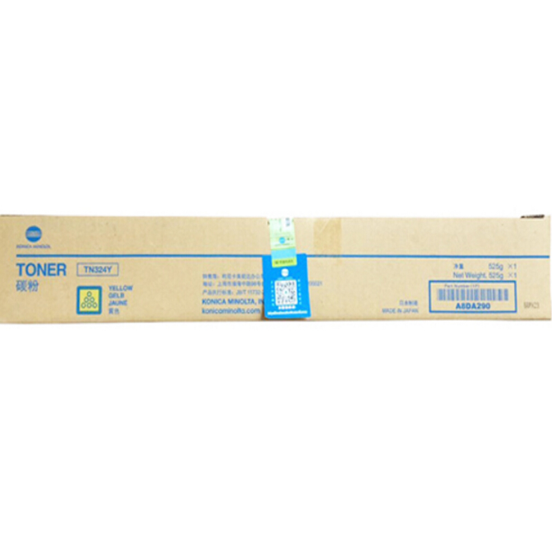 柯尼卡美能达(KONICA MINOLTA) 原装碳粉TN324Y 约28000页 适用柯尼卡美能达bizhubC308/C368 黄色