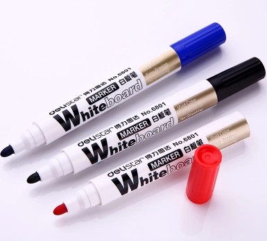 得力思达6801白板笔 单支价 可选黑红蓝色