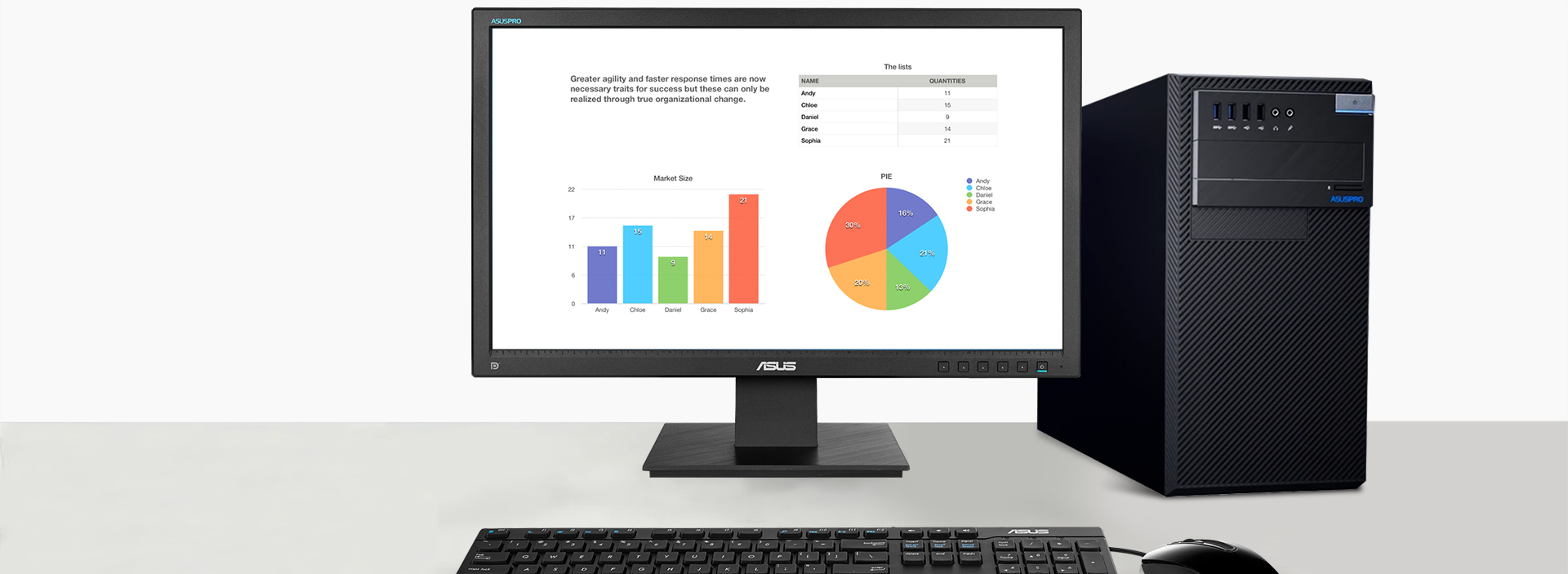 华硕 D830MT-I5E54004
