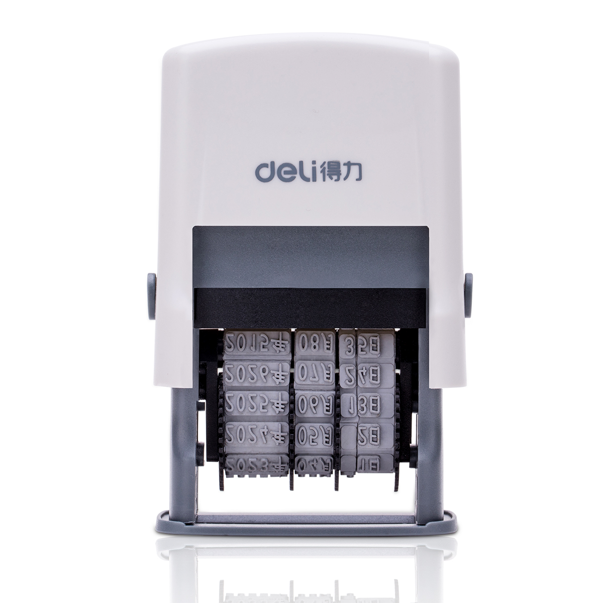 得力79952日期印 自动回墨年月日可调 时间印章 生产日期打码机