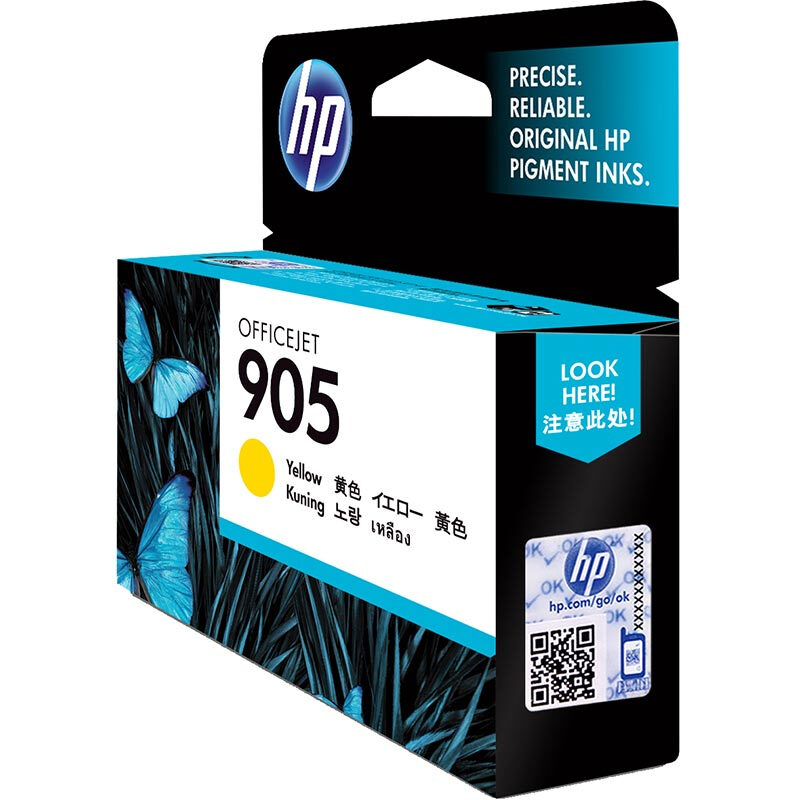 惠普(HP)T6L97AA 905黄色原装墨盒 约315页 适用HP OfficeJet Pro 6960 All-in-One HP OfficeJet Pro 6970 All-in-One