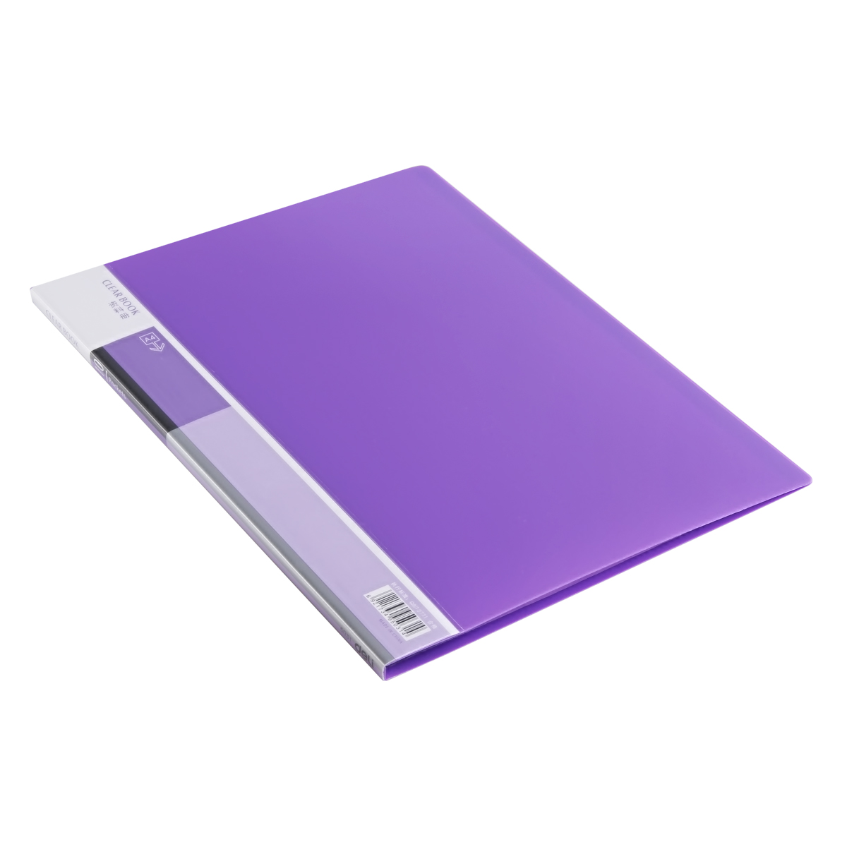 得力5031资料册 10页插页夹 A4文件夹插袋彩色 靓彩系列加厚 单本价 可选绿/紫/红/橙