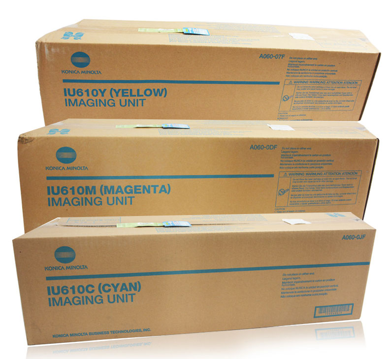 柯尼卡美能达(KONICA MINOLTA) 原装组合显影组件IU610CMY（红黄蓝）约100000页 适用bizhub C451 红黄蓝三色