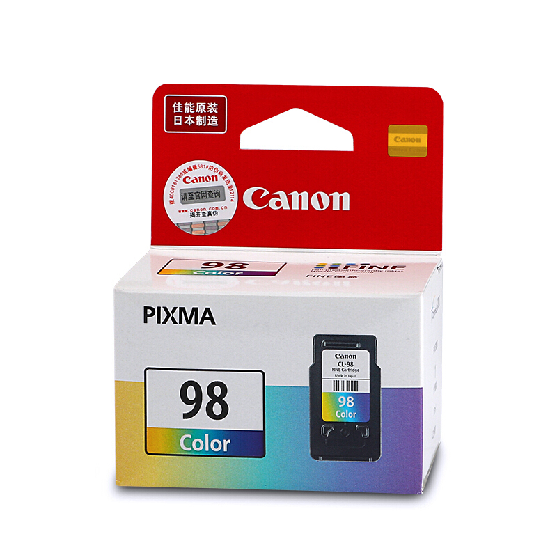 佳能(Canon)CL-98原装彩色墨盒 450页 适用佳能E500