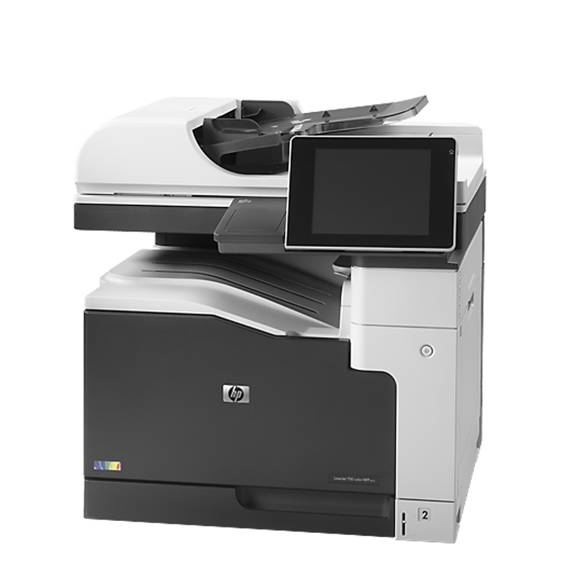 惠普 HP LaserJet 700 Color MFP M775dn A3A4激光彩色打印机复印扫描一体机 输稿器 双面+网络