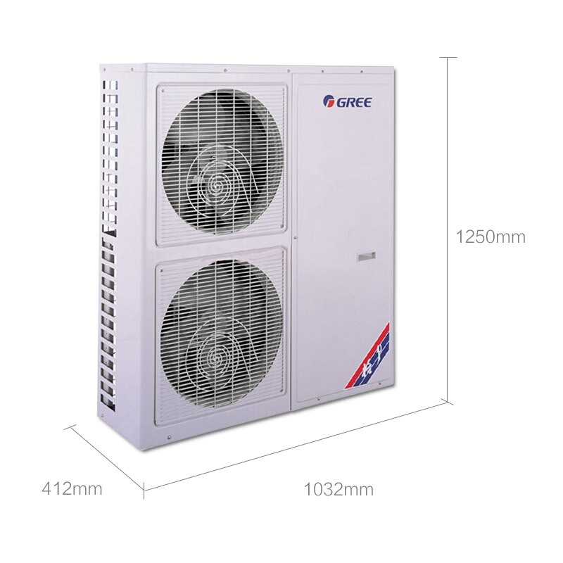 格力(GREE)清新风定频冷暖5匹3级能效柜机空调 清新自然 风度非凡 380V电源 KFR-120LW/(12568S)NhAc-3 白色 