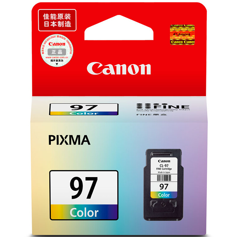 佳能(Canon)CL-97原装彩色墨盒 400页 适用佳能E568