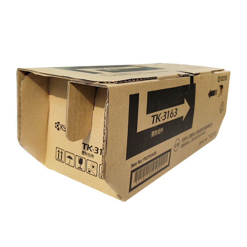 京瓷(KYOCERA) TK-3163 黑色原装墨粉盒 约12500页 适用京瓷P3045dn