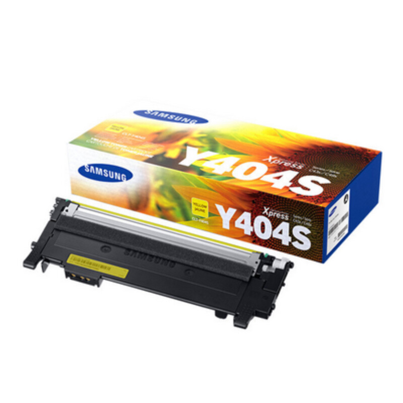 三星(SAMSUNG)CLT-Y404S/XIL黄色原装硒鼓 适用SL-C430/XIL,SL-C480/XIL/颜色：彩色鼓粉一体黄色