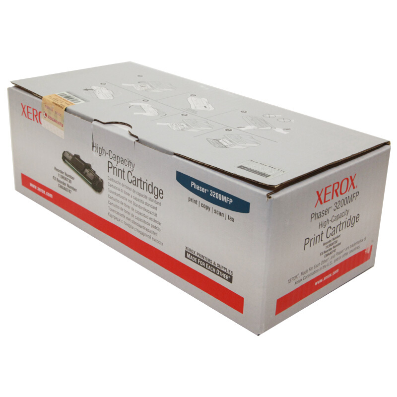 富士施乐(Fuji Xerox) 适用Phaser 3200 MFP 高容量打印碳粉盒113R00730原装 碳粉盒 约3000页
