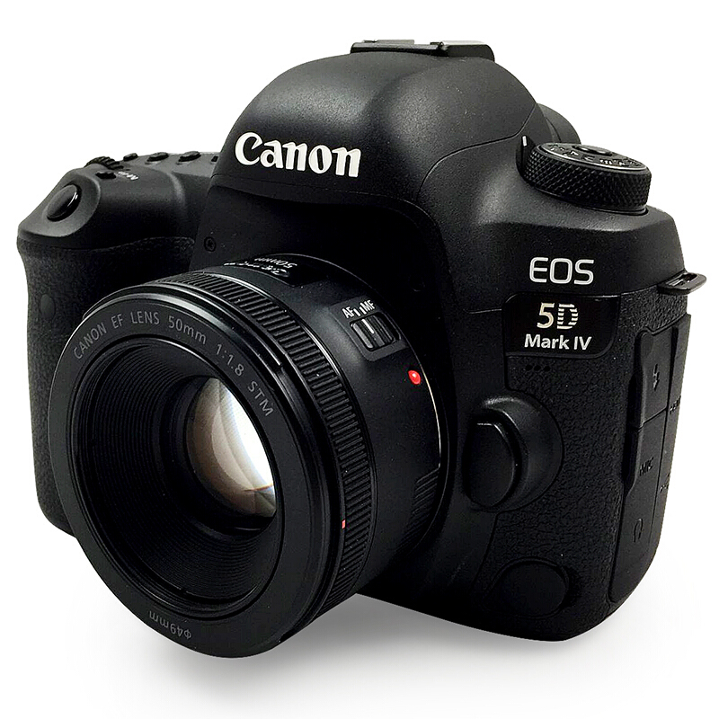 佳能（CANON） 5d4 5D Mark IV专业全画幅单反相机套机 EF 50mm f/1.8 STM套装
