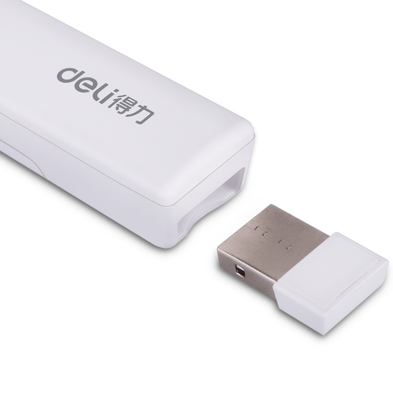 得力2802激光翻页笔 黑/白色