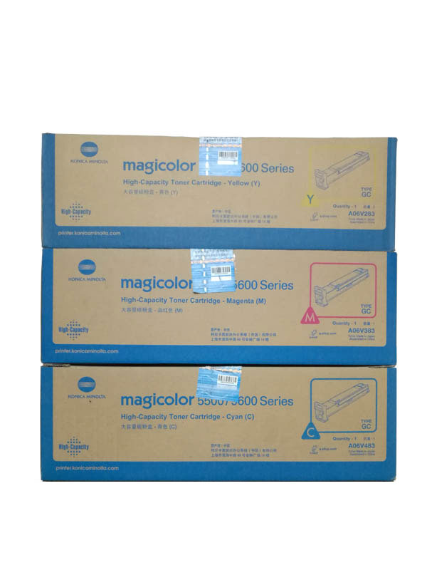 柯尼卡美能达(KONICA MINOLTA) 原装mc 5670硒鼓（红黄蓝） 适用mc 5670 红黄蓝三色
