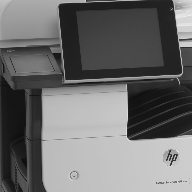惠普 HP LaserJet Enterprise MFP M725dn+CF243A  A3打印机 黑白激光打印机一体机 输稿器 双面+网络