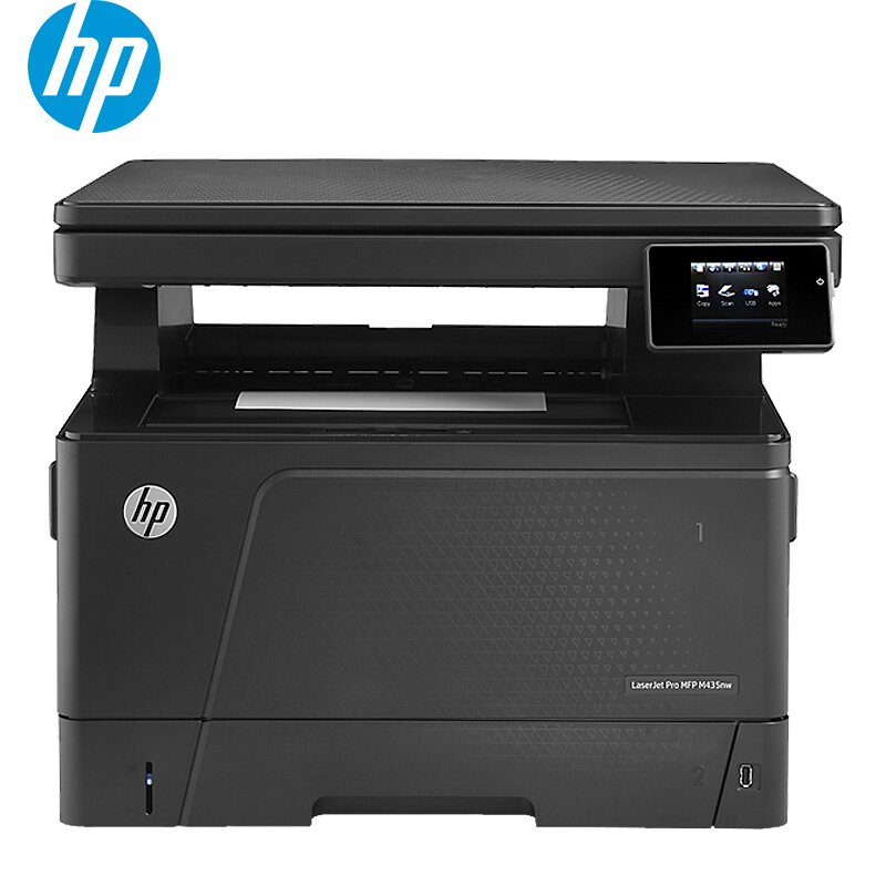 惠普 HP LaserJet Pro MFP M435nw+A3E46A黑白激光打印复印扫描 多功能复印机 网络