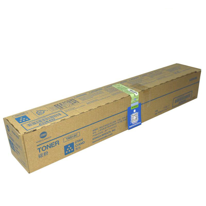 柯尼卡美能达(KONICA MINOLTA) 原装碳粉TN512C 约26000页 适用柯尼卡美能达bizhub C454/C554/C454e/C554e 青色