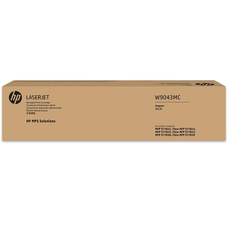 惠普 W9043MC管理型红色粉盒 适用HP Color LaserJet ManagedMFP E778 系列 /颜色：品红