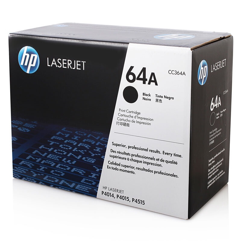 惠普 CC364A 黑色原装硒鼓 64A适用LaserJet P4014/P4015/P4515打印机系列