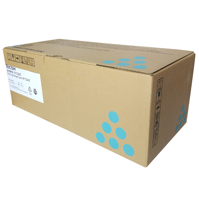 理光(RICOH)蓝色原装碳粉墨粉盒SP C252C型 适用SP C252SF/252DN
