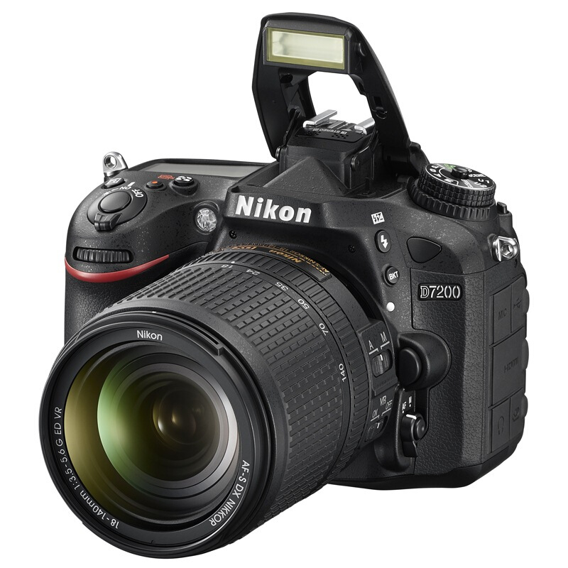 尼康（Nikon）D7200 18-140mm长焦套机 VR防抖 单反数码照相机 （ISO100-25600 内置WiFi）