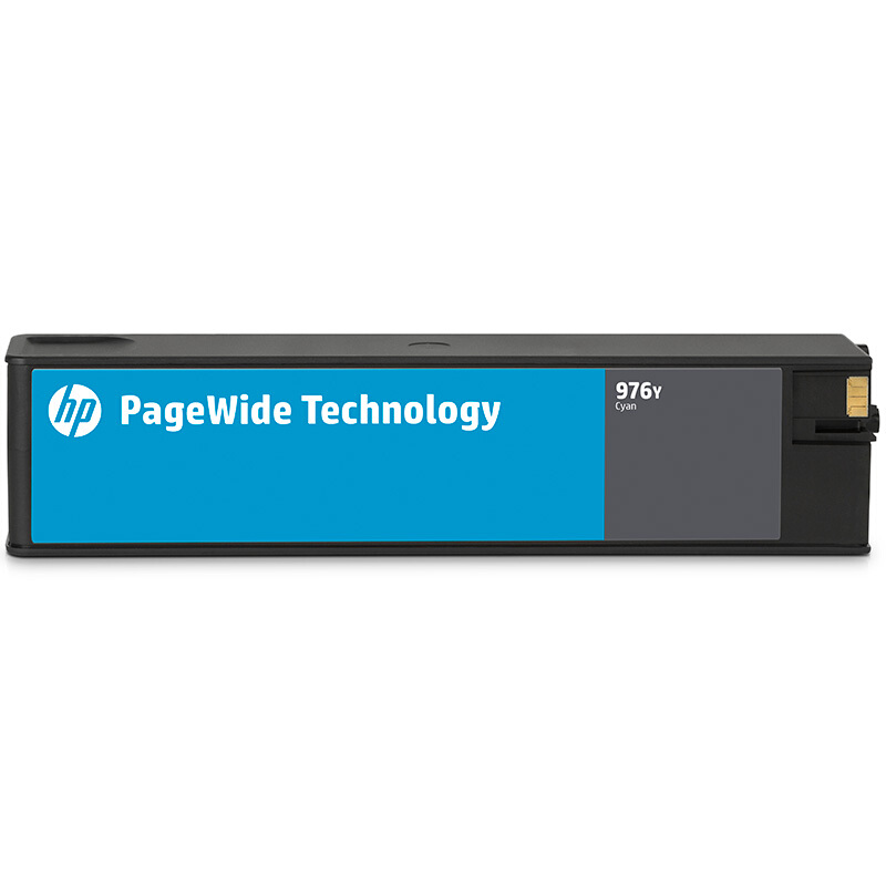 惠普(HP)L0R05A 976Y超高容量原装青色页宽打印机耗材 约13000页 适用页宽打印机577dw/577z MFP 552dw