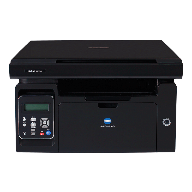 柯尼卡美能达bizhub 2280MF A4打印复印扫描无线多功能黑白激光一体机