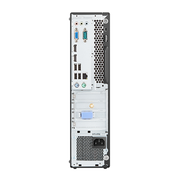 联想（Lenovo）ThinkCentre M720s-D001 商用办公家用娱乐台式机电脑主机 主机+19.5英寸宽屏LED显示器 （Intel i3-8100/4G/1T/集显/安装正版Linux操作系统