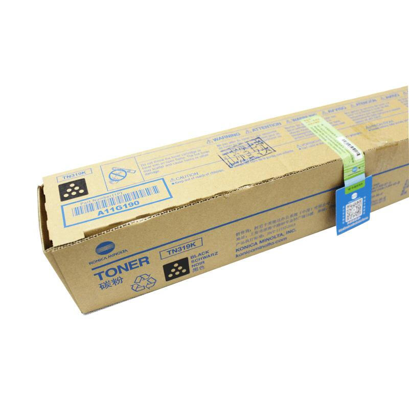 柯尼卡美能达(KONICA MINOLTA) 原装碳粉TN-319K 约29000页 适用柯尼卡美能达bizhub C360 黑色