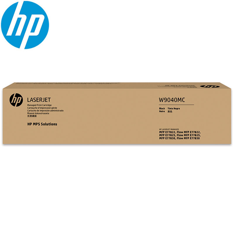 惠普 W9040MC 黑色粉盒 适用HP Color LaserJet ManagedMFP E778 系列