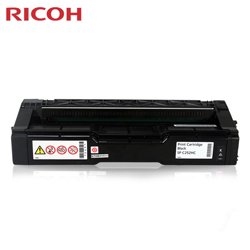 理光(RICOH)黑色原装大容量碳粉墨粉盒SP C252HC型 适用理光SP C252SF/252DN