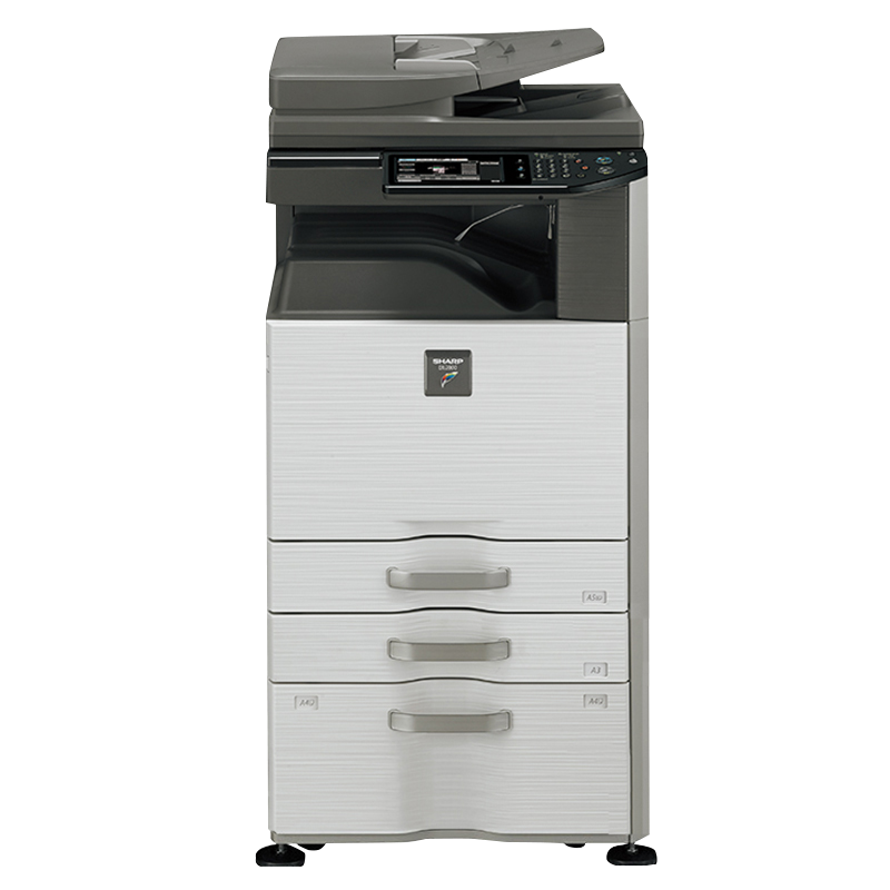 夏普(SHARP) DX-2508NC+DE12 彩色数码复合机 A3 夏普复印机 彩色激光多功能打印一体  输稿器 双面+网络