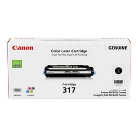 佳能(CANON) 原装Cartridge 317 BK黑色硒鼓粉盒 约6000页 适用佳能iC MF9220Cdn