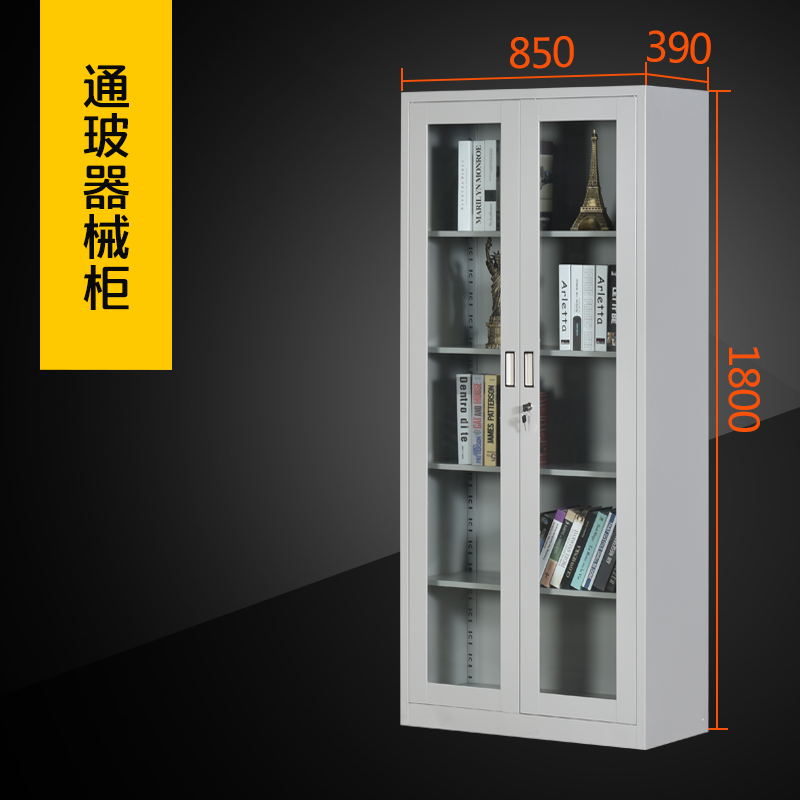 盛花牌 钢制文件柜 铁皮柜 档案柜 通玻器械柜