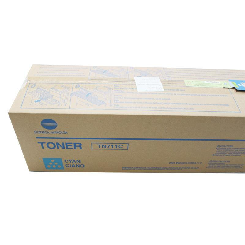 柯尼卡美能达(KONICA MINOLTA) 原装碳粉TN711C 约31500页 适用柯尼卡美能达bizhub C654e/C754e 青色