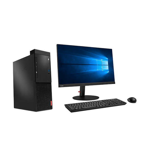联想（Lenovo）启天M510-B052 商用办公家用娱乐台式机电脑主机 主机+19.5英寸宽屏LED显示器 标配：A6-8580丨4G丨1T丨选配丨集显