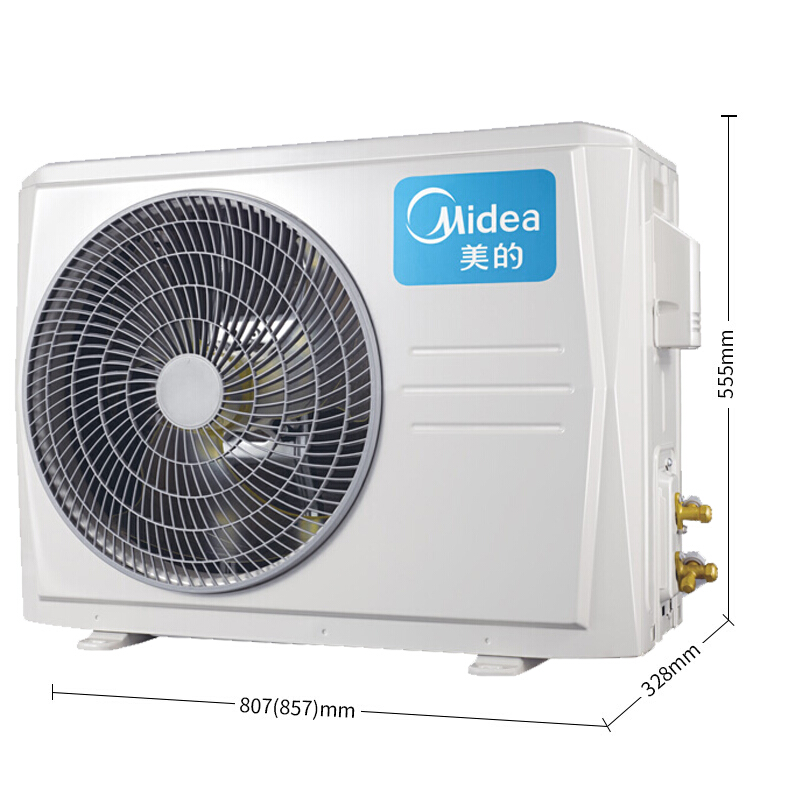 美的(Midea)KFR-51LW/BP2DN1Y-YB400(B2)变频空调柜机2匹立柜式圆柱智行二代