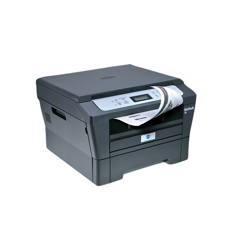 柯尼卡美能达bizhub 15 A4打印复印扫描黑白激光一体机