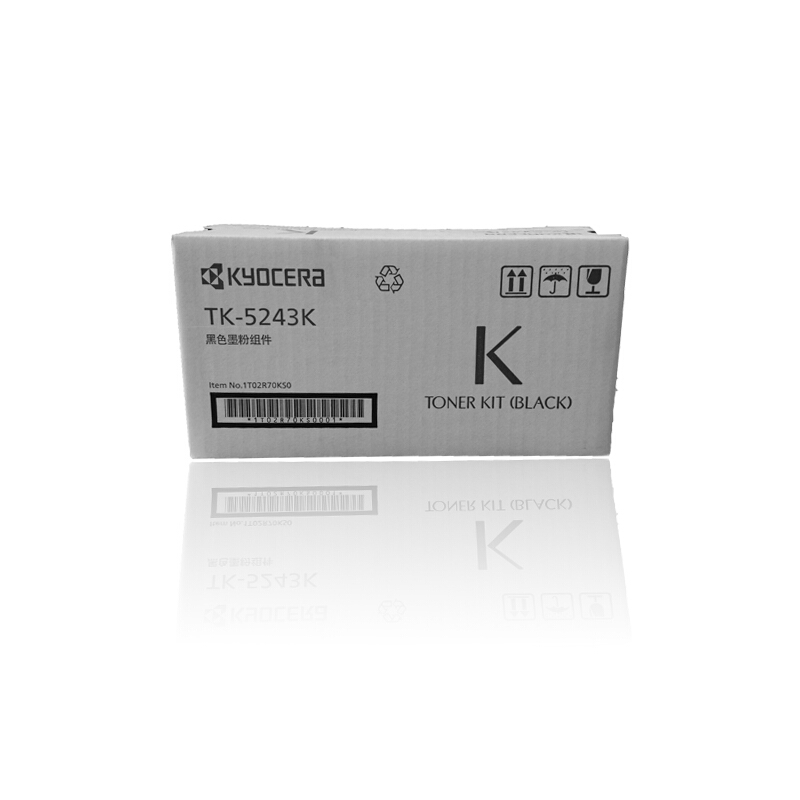 京瓷(KYOCERA) TK-5243K 黑色原装墨粉盒 约4000页 适用京瓷P5026cdn/5026cdw/M5526cdn/5526cdw