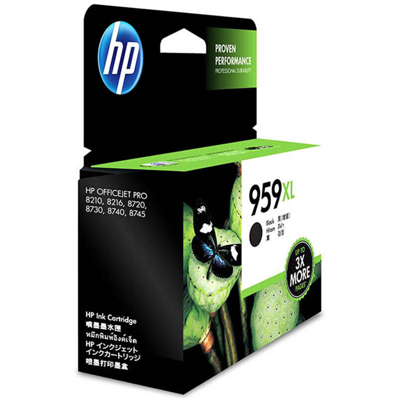 惠普(HP)L0R42AA 959XL 超高容量原装黑色墨盒 适用HP Officejet Pro 8210; HP Officejet Pro 8216; HP Officejet Pro 8720; HP Officejet Pro 8730;