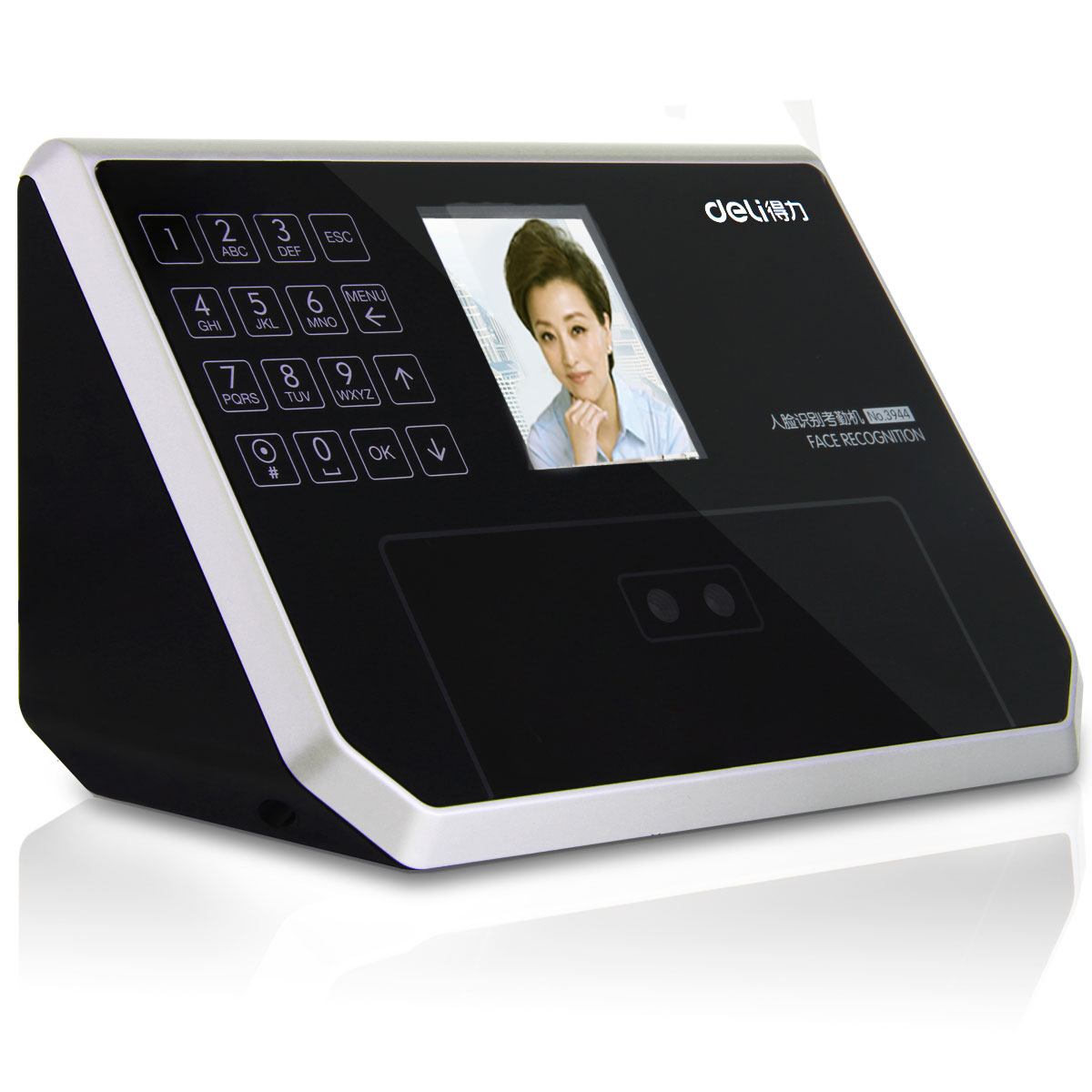 得力3944人脸识别考勤机