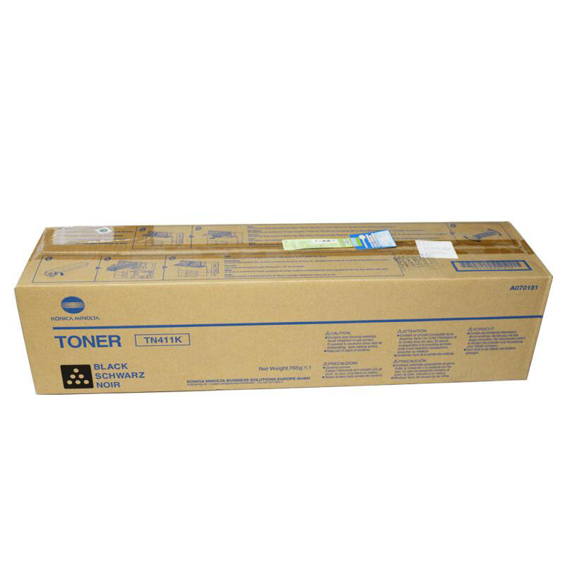 柯尼卡美能达(KONICA MINOLTA) 原装碳粉TN411K 约45000页 适用柯尼卡美能达bizhub C451 黑色