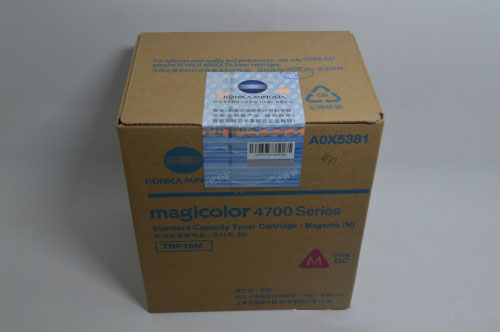 柯尼卡美能达(KONICA MINOLTA) 原装mc 4750系列高容量红色碳粉盒(6K) 适用mc 4750系列　红色