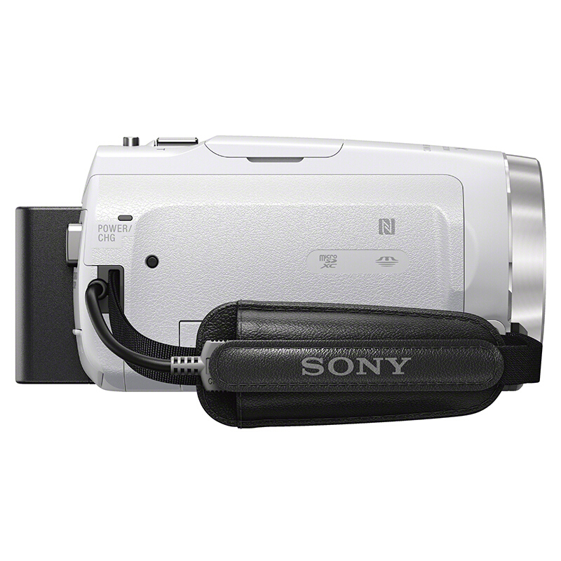 索尼（SONY）HDR-CX680 高清数码摄像机 5轴防抖 30倍光学变焦（红/白/棕三色） 家用DV/摄影/录像