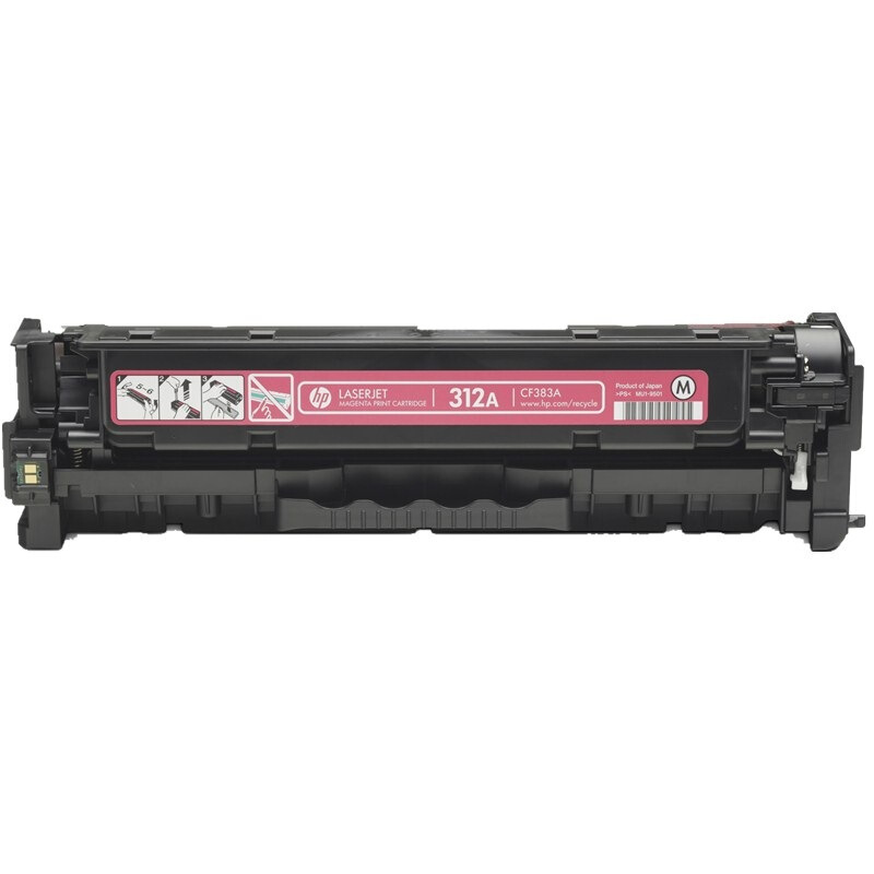 惠普 CF383A 品红色硒鼓 312A适用Color LaserJet MFP M480